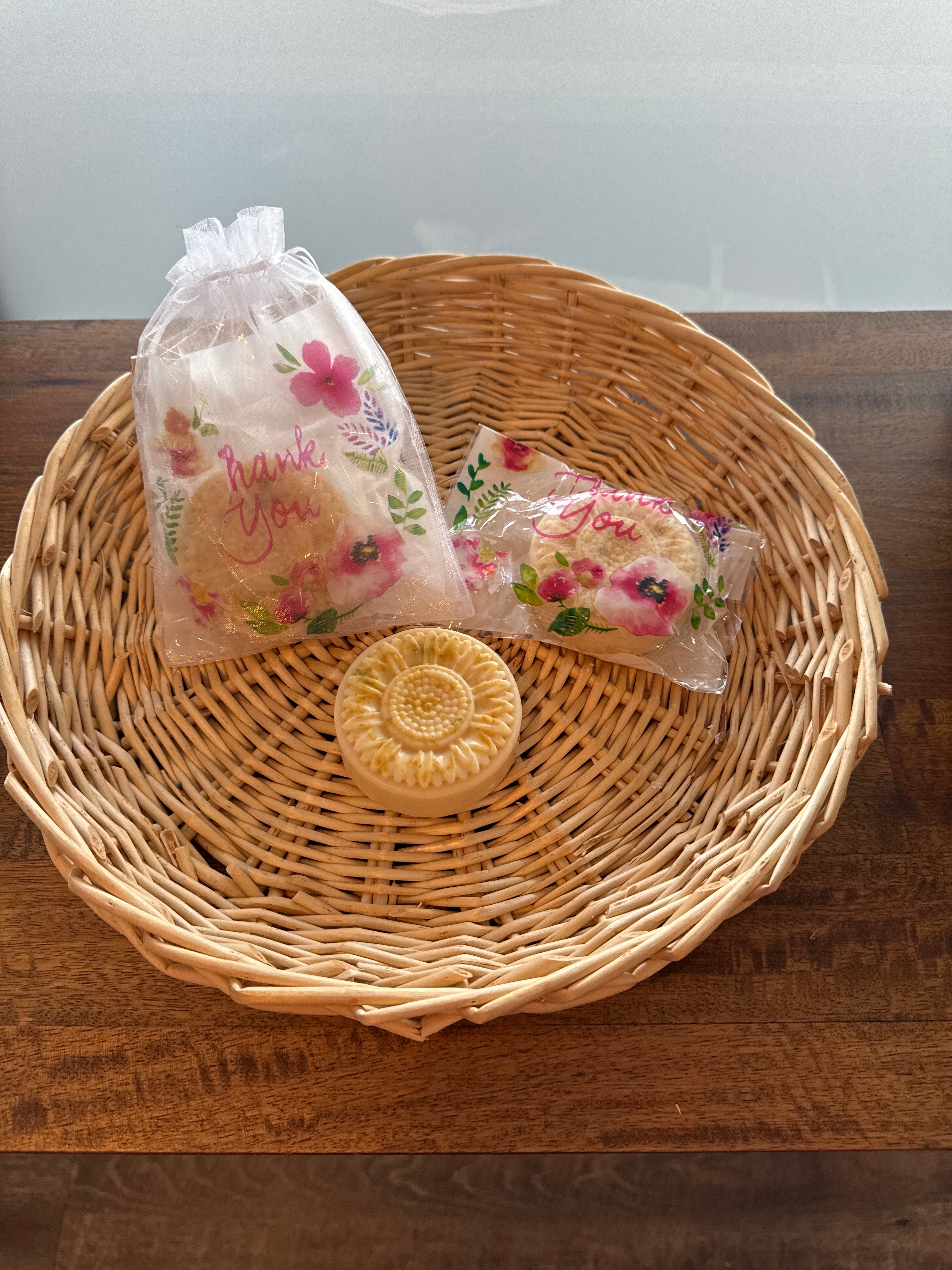 Soap - Lynn-Marie Organics Homemade Coconut & Vanilla with Oatmeal.