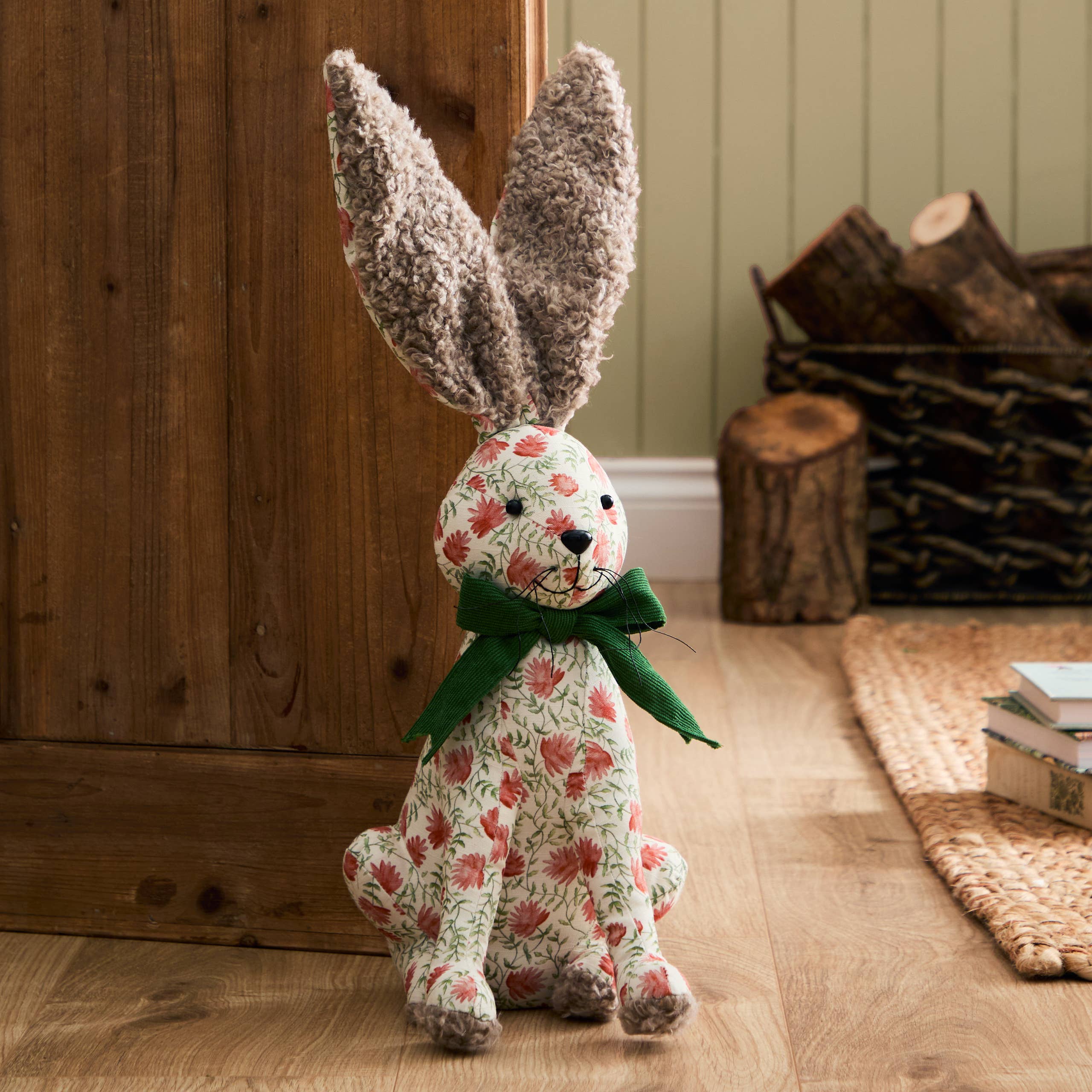 Door Stop - Hattie Hare - Multicolour - Size 19.5" x 6.7" x 8.2"