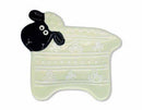 Teabag Holder Hand Painted Ceramic Woolly Ware Sheep