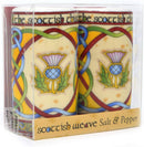 Salt & Pepper Porcelain Scottish Thistle Shakers