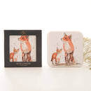 Coasters - The Den Fox Watercolour Design (Set of 4)