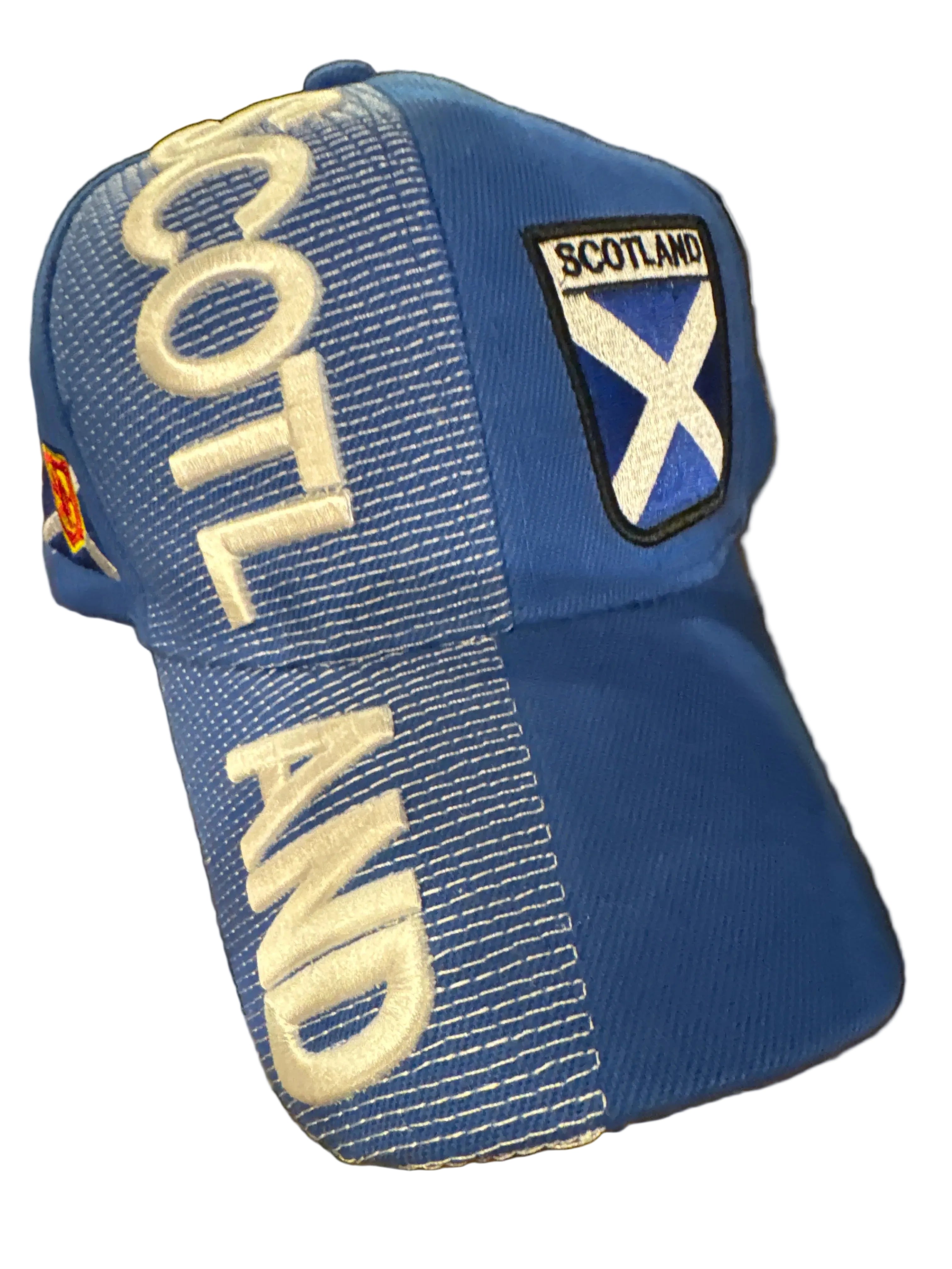 Hat - Scotland 3D Embroidered Hat - Adjustable Velcro Strap
