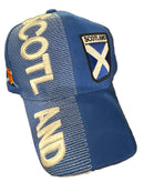 Hat - Scotland 3D Embroidered Hat - Adjustable Velcro Strap