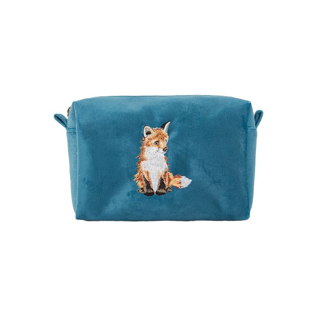Make Up Bag - 'Daydreamer' Fox Embroidered