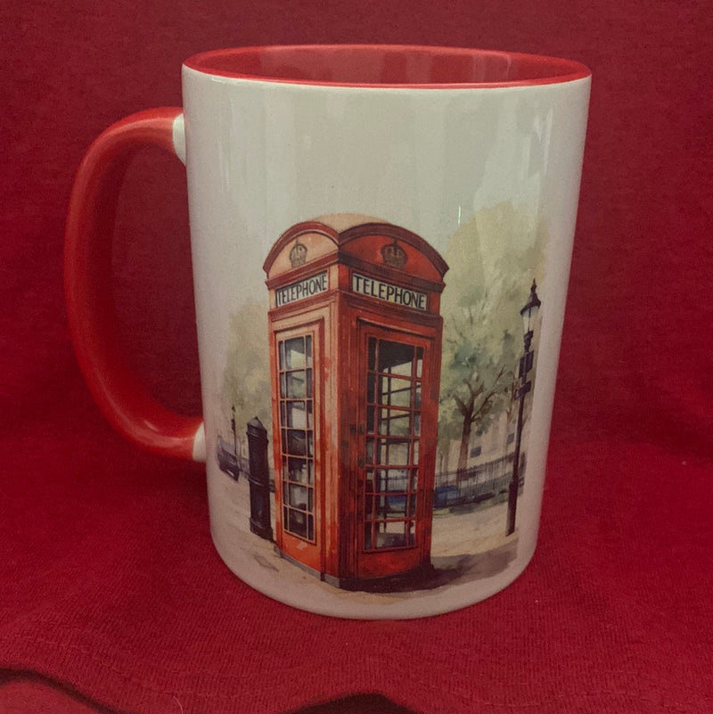 Mug 15oz. Custom Made Telephone Box