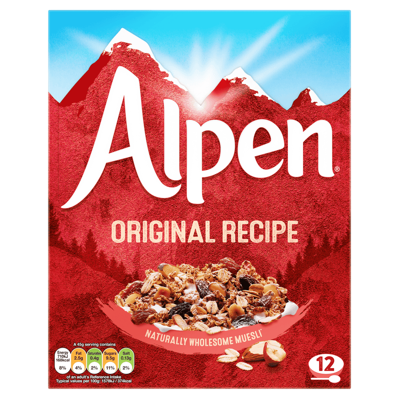 Alpen Original Recipe Muesli 550g (Best Before 15th Oct 2025)