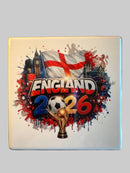 Coaster Square - Custom Made England 2026 Size 3.5"