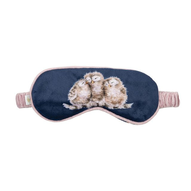 Eye Mask - 'Woodlanders' Owl & Woodland Animal
