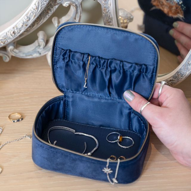 Accessory Case - 'Daisy Coo' Highland Cow Embroidered