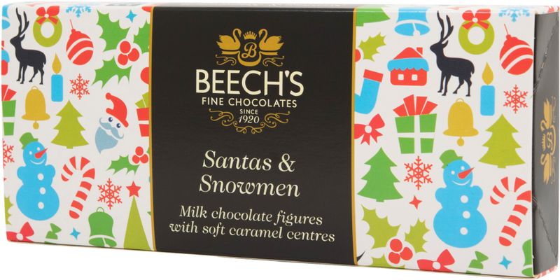 Beech's Chocolate Santa and Snowmen 100G