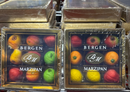 Bergen Marzipan Fruits 9 pieces assorted 113g
