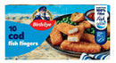 Birds Eye Cod Fish Fingers 10pk 300g (1/2lb Ship Weight)