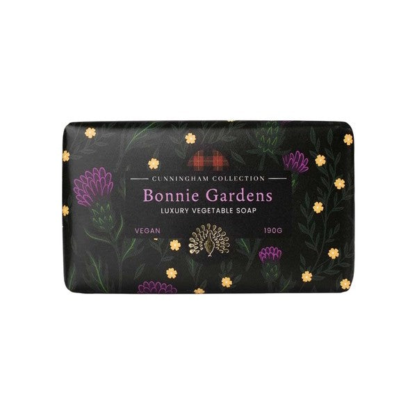 Luxury Soap Bar 190g - Cunningham Collection Bonnie Gardens Lavender