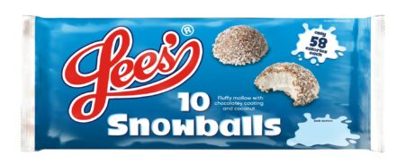 Lees' Of Scotland Snowballs, 10pk 143g