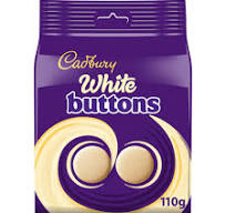 Cadbury Giant White Buttons Pouch 85g