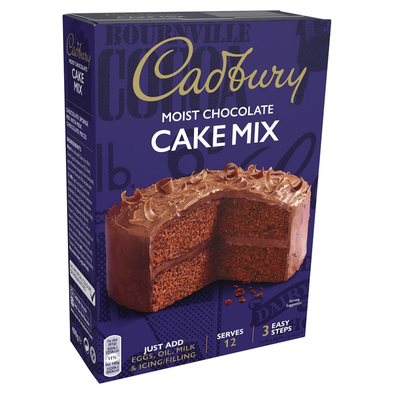 Cadbury Moist Chocolate Cake Mix 400g