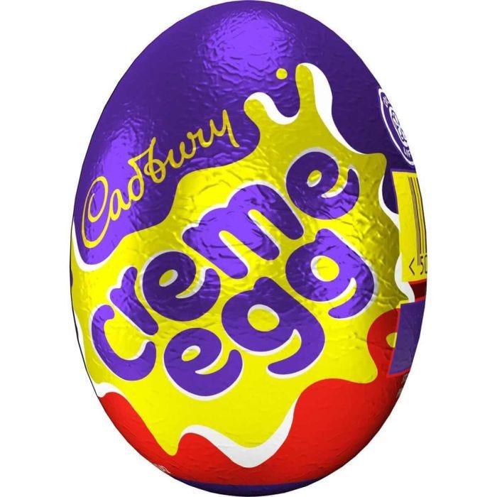 Cadbury Creme Egg 40g (best before 31/07/26)