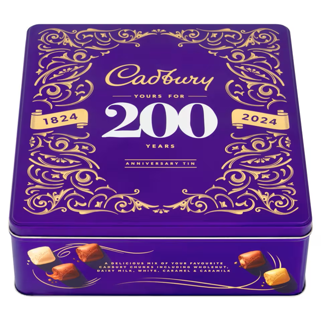 Cadbury Mixed Chunks Tin 720g Best Before 31st March 2025