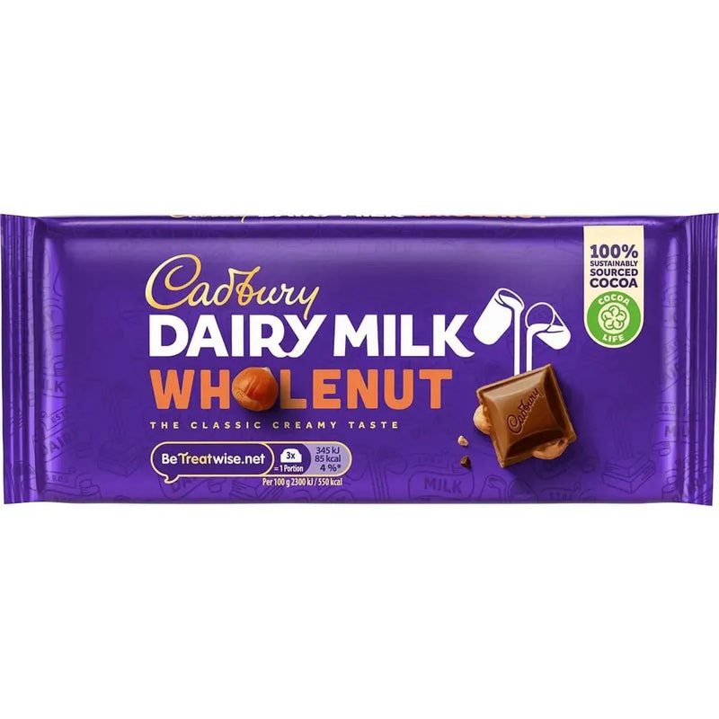 Cadbury Whole Nut 120g