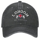 Cap  - Union Jack London Baseball Cap (Black)