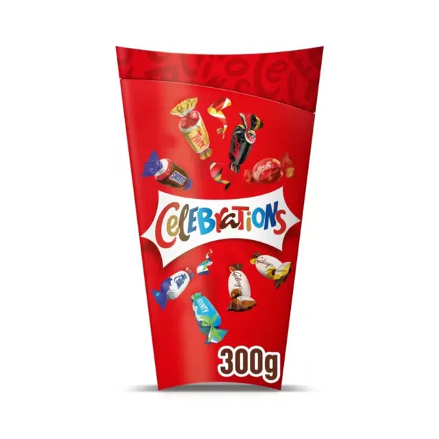 Mars Celebrations Milk Chocolate Selection Box of Mini Chocolate & Biscuit Bars 300g