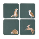 Coasters - Woodland (Set of 4)