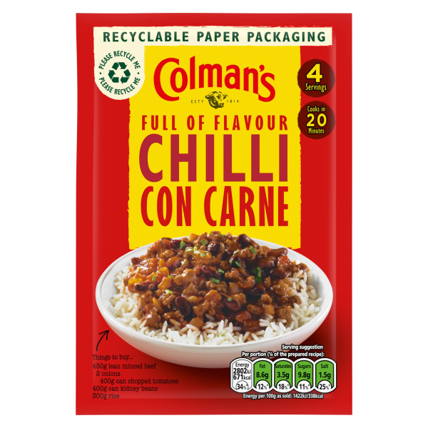 Colman's Chilli Con Carne Mix 50g