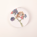Compact Mirror - Field Mouse Design Watercolour