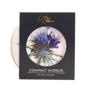 Compact Mirror - Thistle Design Watercolour