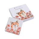 Compact Mirror Fox ‘Poppy Fields’