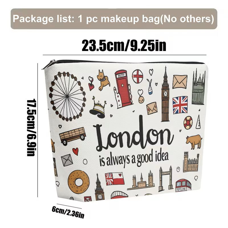 Cosmetic - UK London Is always a good idea. (Designs may vary)
