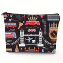 Cosmetic - Black Bag UK Icons Tower Bridge Icons etc Size: 9.9' x 6.7"