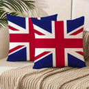Cushion Cover x 1 - Union Jack (Pillow Insert not included) 17.7" x 17.7"
