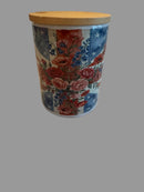 Mug 15oz Handmade Design - Floral Union Jack (wrap around print)