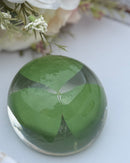 Paperweight - Handcrafted Shamrock Size 1.5 H" x 2.5" W