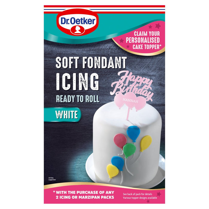 Dr Oetker Regal Ice White Ready To Roll 454g
