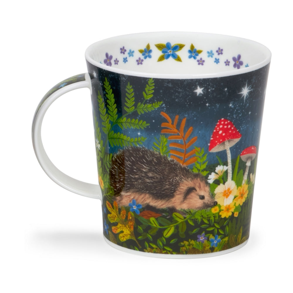 Dunoon Lomond Nocturne Hedgehog Mug 11 oz