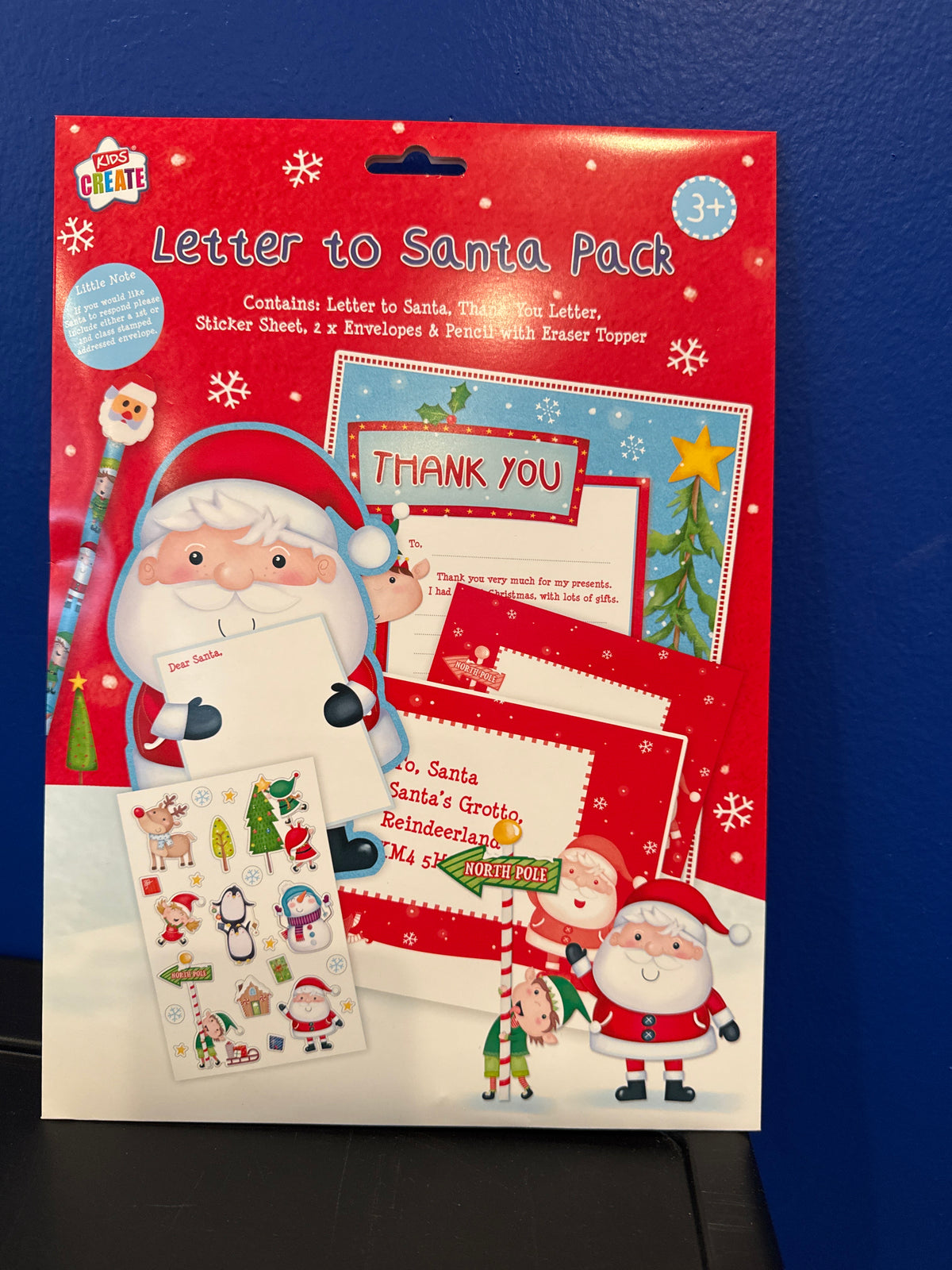 Letter to Santa Pack Ages 3+