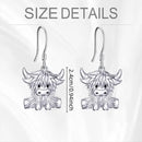 Earrings - Highland Cow Costume Jewelry