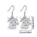 Earrings - Highland Cow Costume Jewelry