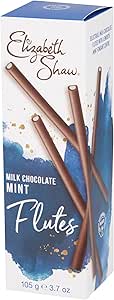 Elizabeth Shaw Milk Chocolate Mint Flutes 105g