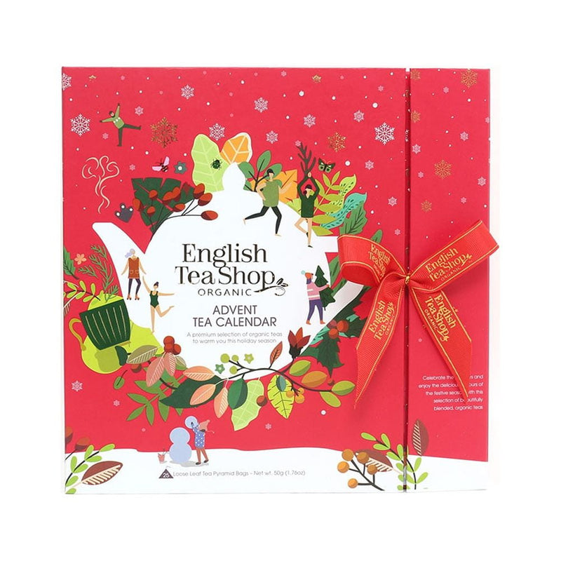 English Tea Shop Red Advent Calendar 50g