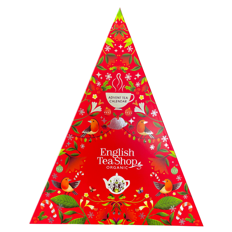 English Tea Shop Red Organic Advent Calendar 50g