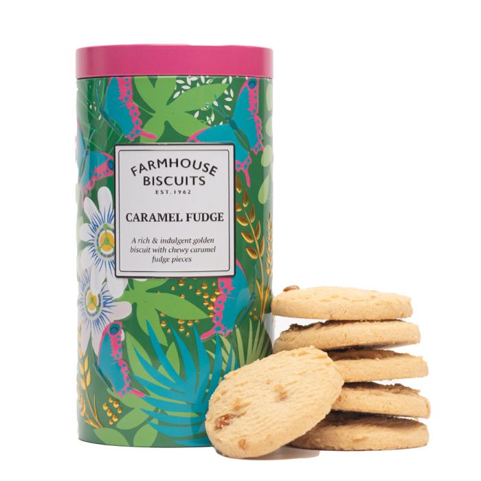 *New* Farmhouse Biscuits Caramel Fudge Biscuit Tin 200g