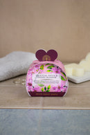 English Soap Company Oriental Spice & Cherry Blossom Heart Shaped Gift Soaps 3 x 20g