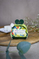 English Soap Company Lemon & Mandarin Heart Shaped Gift Soaps 3 x 20g