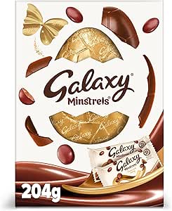 Galaxy Minstrels Milk Chocolate Large Easter Egg 204g