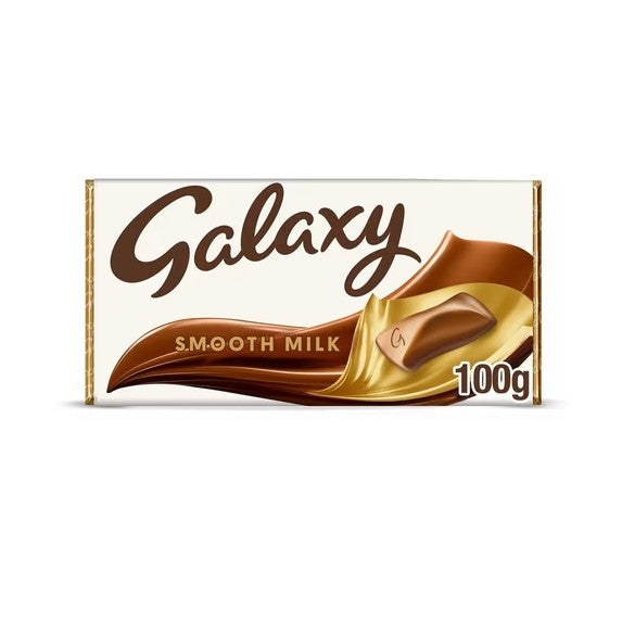 Galaxy Smooth Milk Bars 100g