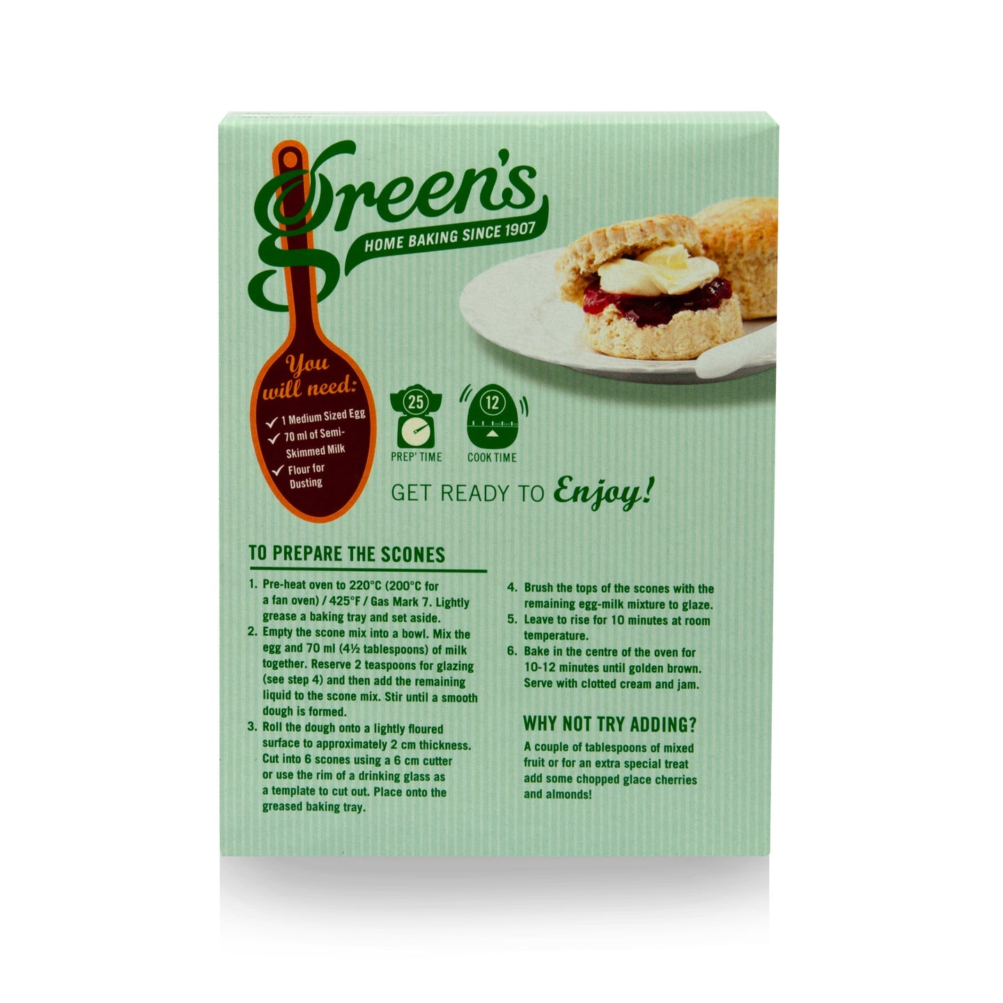Green's Scone Mix 280g