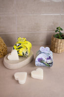 English Soap Company Lemon & Mandarin Heart Shaped Gift Soaps 3 x 20g